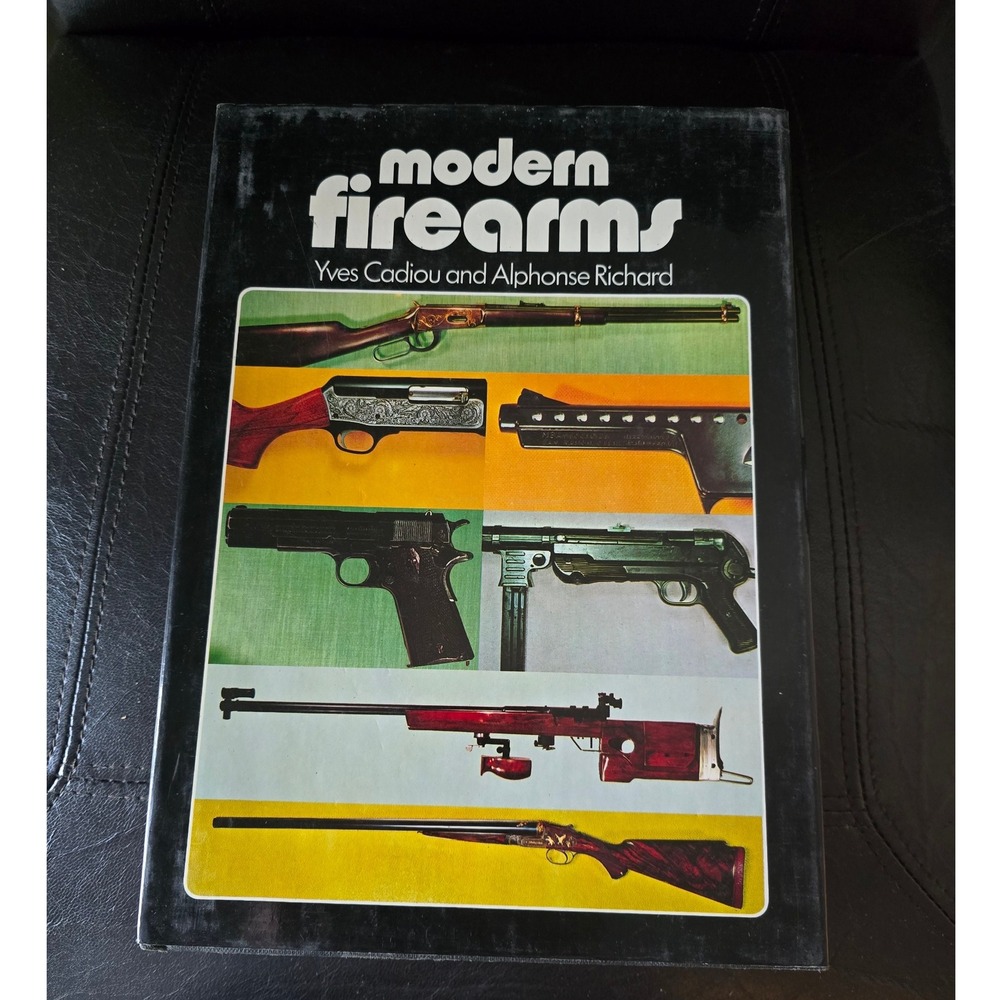 Chartwell Books‎ Modern Firearms Book Vintage 1977 Hardcover Reference